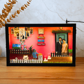 Our Happy Place 3D Miniature Frame