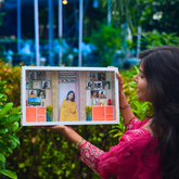 Stunning 3D Miniature Frame For Rakshabandhan | 17x10 Inches