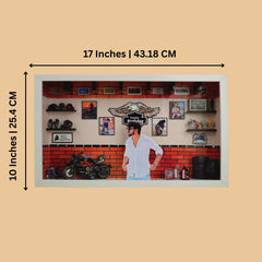 LED Miniature Frame for Bikers