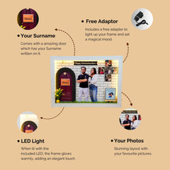 Personalised LED Rakhi Miniature Frame