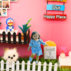 Our Happy Place 3D Miniature Frame