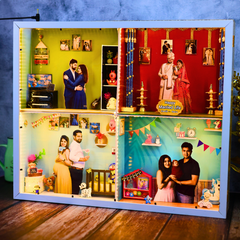 A Love Story Frame | From Me to We 3D miniature Frame