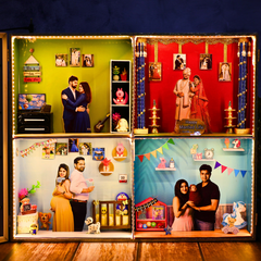 A Love Story Frame | From Me to We 3D miniature Frame