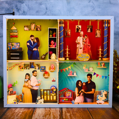 A Love Story Frame | From Me to We 3D miniature Frame