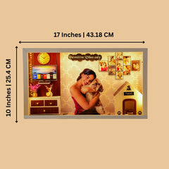 My Furry Friend LED Miniature Frame