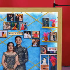 Personalized 3D Miniature Frame With LED Lights