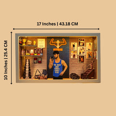 Miniature Frame For Gym Lover