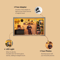 My Office Happy Place Miniature Frame