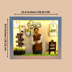 Cutest 3D Miniature Frame For Father's Day