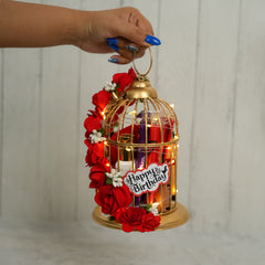 Golden "Cage of Love" Hamper