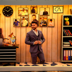 My Office Happy Place Miniature Frame