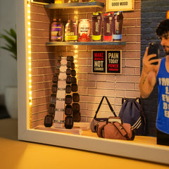 Miniature Frame For Gym Lover