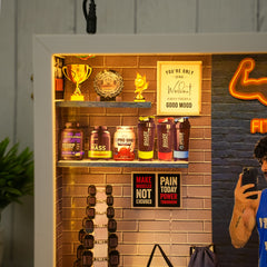 Miniature Frame For Gym Lover