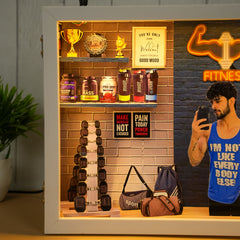 Miniature Frame For Gym Lover