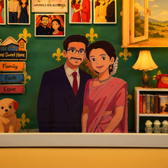 Personalized Ghibli Miniature Frame