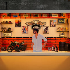 LED Miniature Frame for Bikers