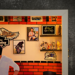 LED Miniature Frame for Bikers