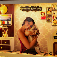 My Furry Friend LED Miniature Frame