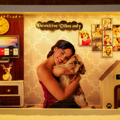 My Furry Friend LED Miniature Frame