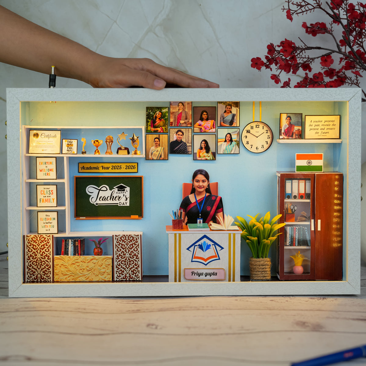 Beautiful Miniature Frame For Teacher's Day