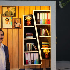 Father's Day Special "His Office" 3D Miniature Frame