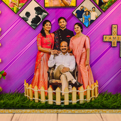 "My Family" 3D LED Miniature