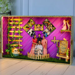 "My Family" 3D LED Miniature