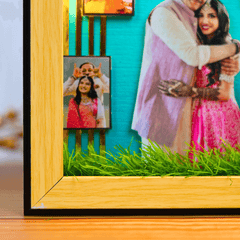 Beautiful 3D Miniature Frame For Dad