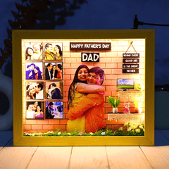 Personalised 3d Miniature Frame For Dad
