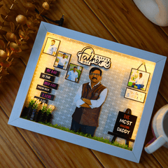 Cutest 3D Miniature Frame For Father's Day