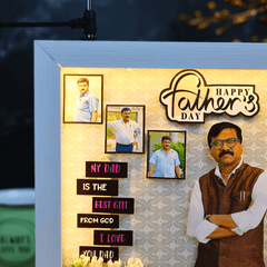 Cutest 3D Miniature Frame For Father's Day