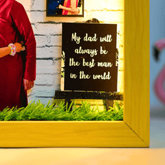 "Happy Father's Day" Miniature Frame