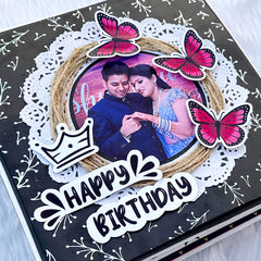 Beautiful Mini Scrapbook For Birthday