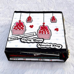 Personalised Anniversary Photo Scrapbook