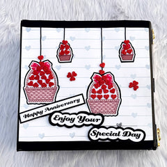 Personalised Anniversary Photo Scrapbook