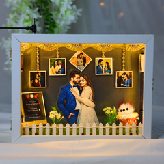 3D Miniature Photo Frame For Love