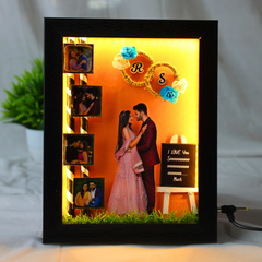 3D Miniature Frame With Initials