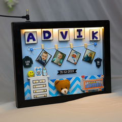 Adorable Newborn Baby Miniature Frame