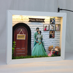 Beautiful Birthday Miniature Frame