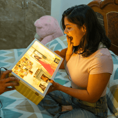 Modern Miniature Frame With LED