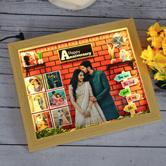 Happy Anniversary Miniature Frame