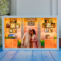 "The Perfect Father's Day Gift" 3D Miniature Frame | 17*10 Inches