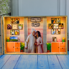 "The Perfect Father's Day Gift" 3D Miniature Frame | 17*10 Inches