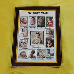 First Year Baby Frame: A Journey of Milestones in Pictures